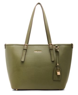 Anne Klein Носит с собой всю большую идеальную сумку-тотализатор зеленого цвета