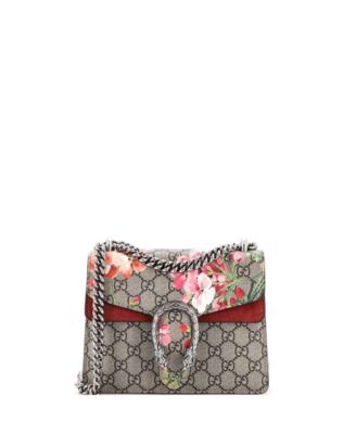 Бывшая в употреблении мини-сумка Gucci Dionysus с принтом 