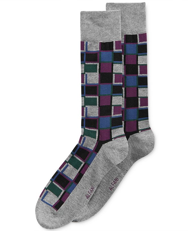 Alfani Men's Printed Socks, Created for Macy's & Reviews Socks Men