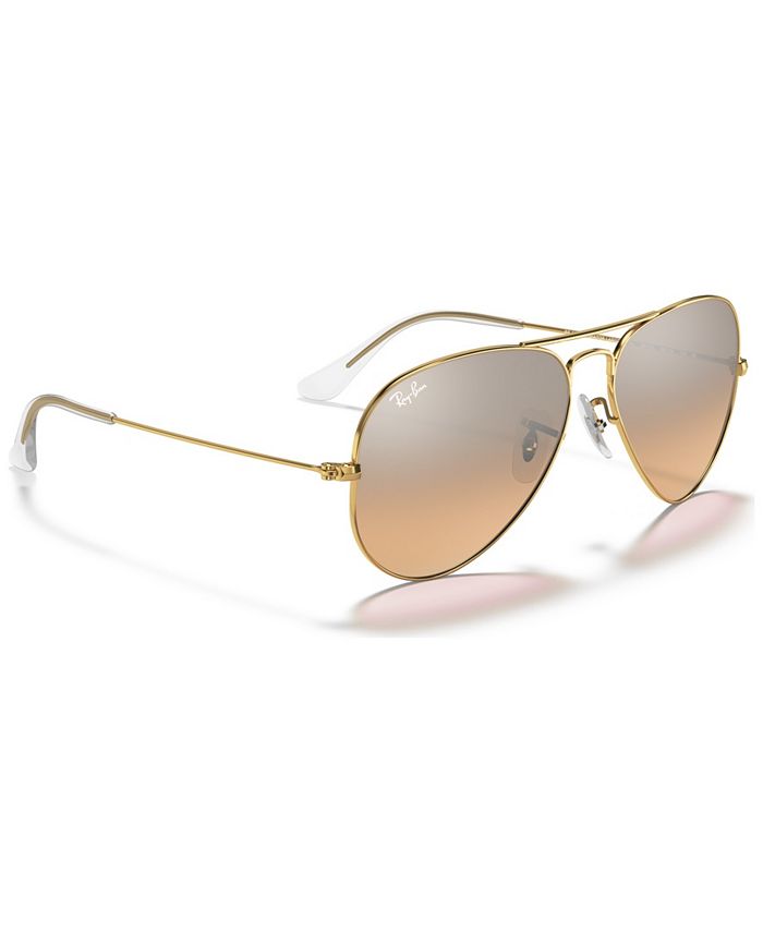 Ray Ban Sunglasses Rb3025 Aviator Gradient Reviews Sunglasses By Sunglass Hut Handbags Accessories Macy S