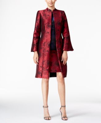 red evening jacket womens