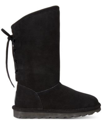 bearpaw tie up boots