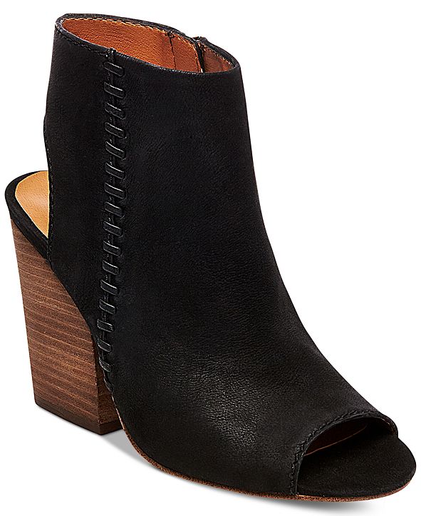 steve madden editor block heel bootie