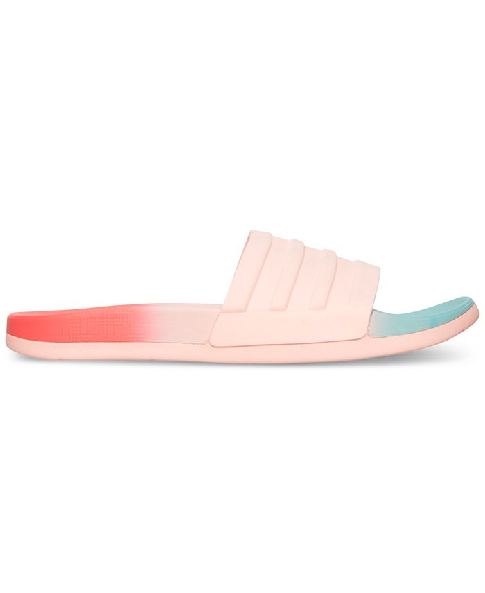 adidas Women s Adilette Cloud Foam Fade Slide Sandals from adidas Women s Adilette Cloud Foam Fade Slide Sandals from
