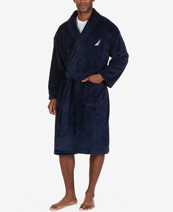 Nautica Men's Shawl Collar Robe & Reviews Pajamas & Robes Men Macy's