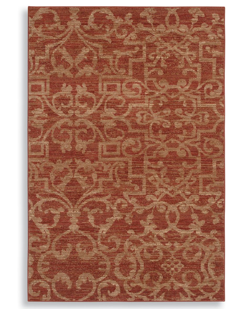 Karastan Area Rug, Sierra Mar French Quarter Henna 9 6 x 13 2