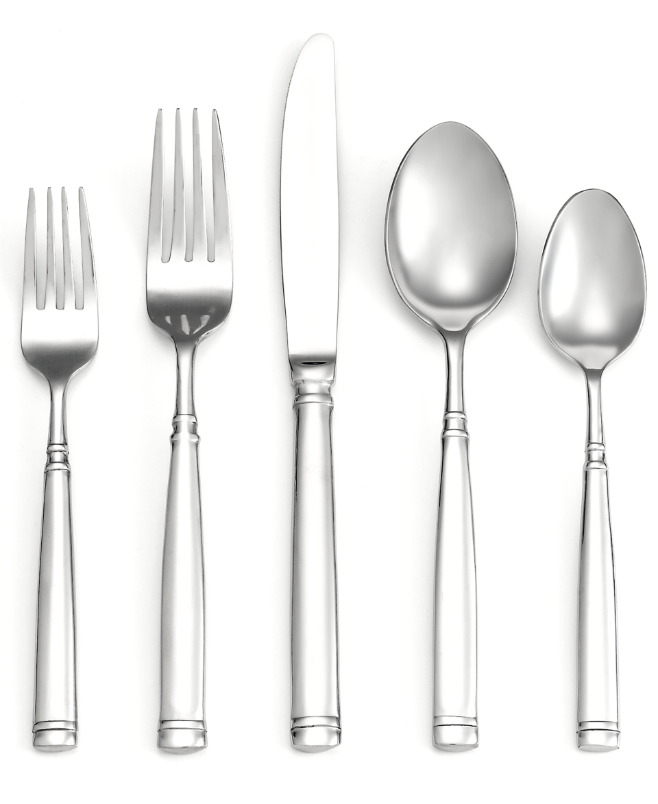 Ginkgo Naples 45 Piece Flatware Set   Flatware & Silverware   Dining