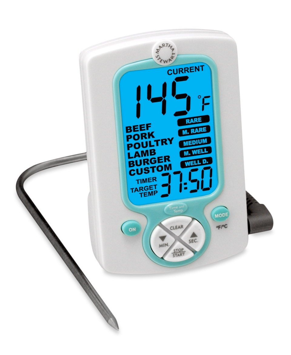 Martha Stewart Collection Digital Probe Thermometer