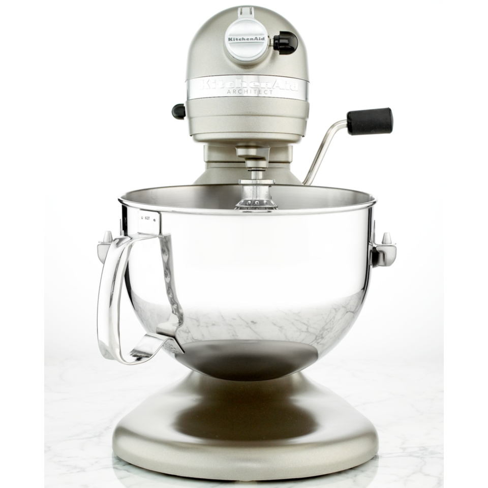 KitchenAid KP26M1XACS Stand Mixer, Architect 6 Qt. Bowl Lift