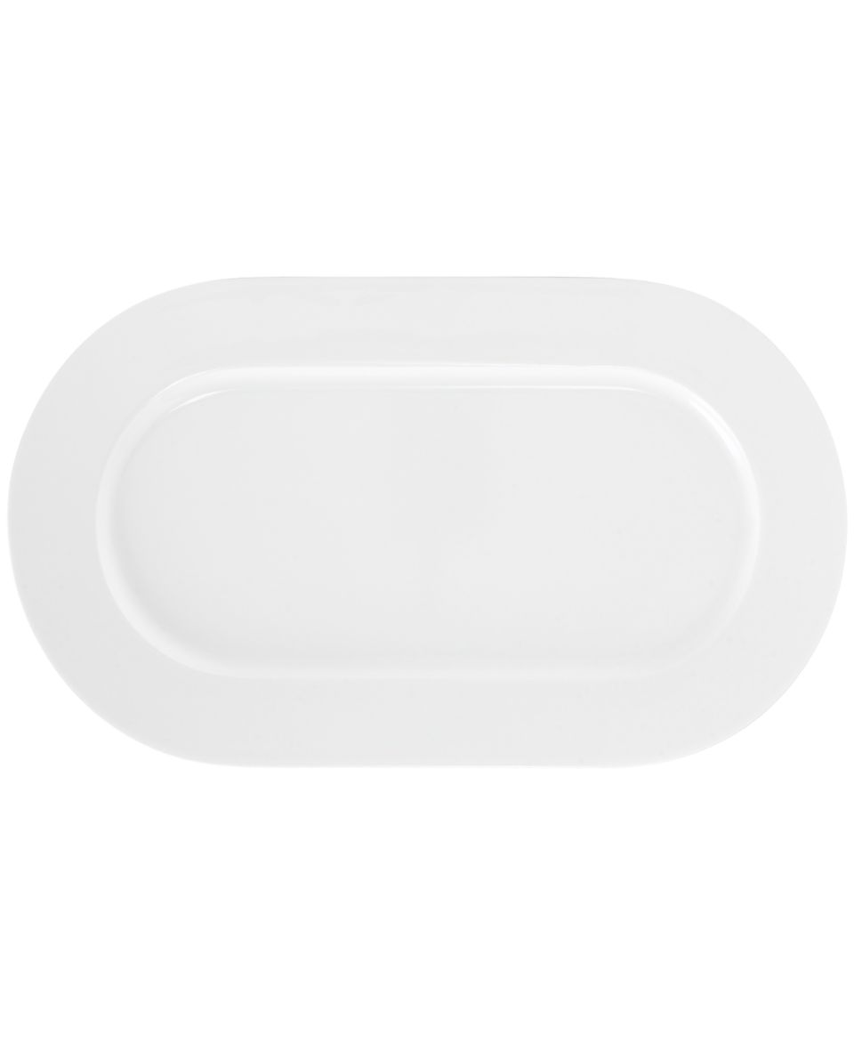 Hotel Collection Dinnerware, 15.5 Bone China Oval Platter