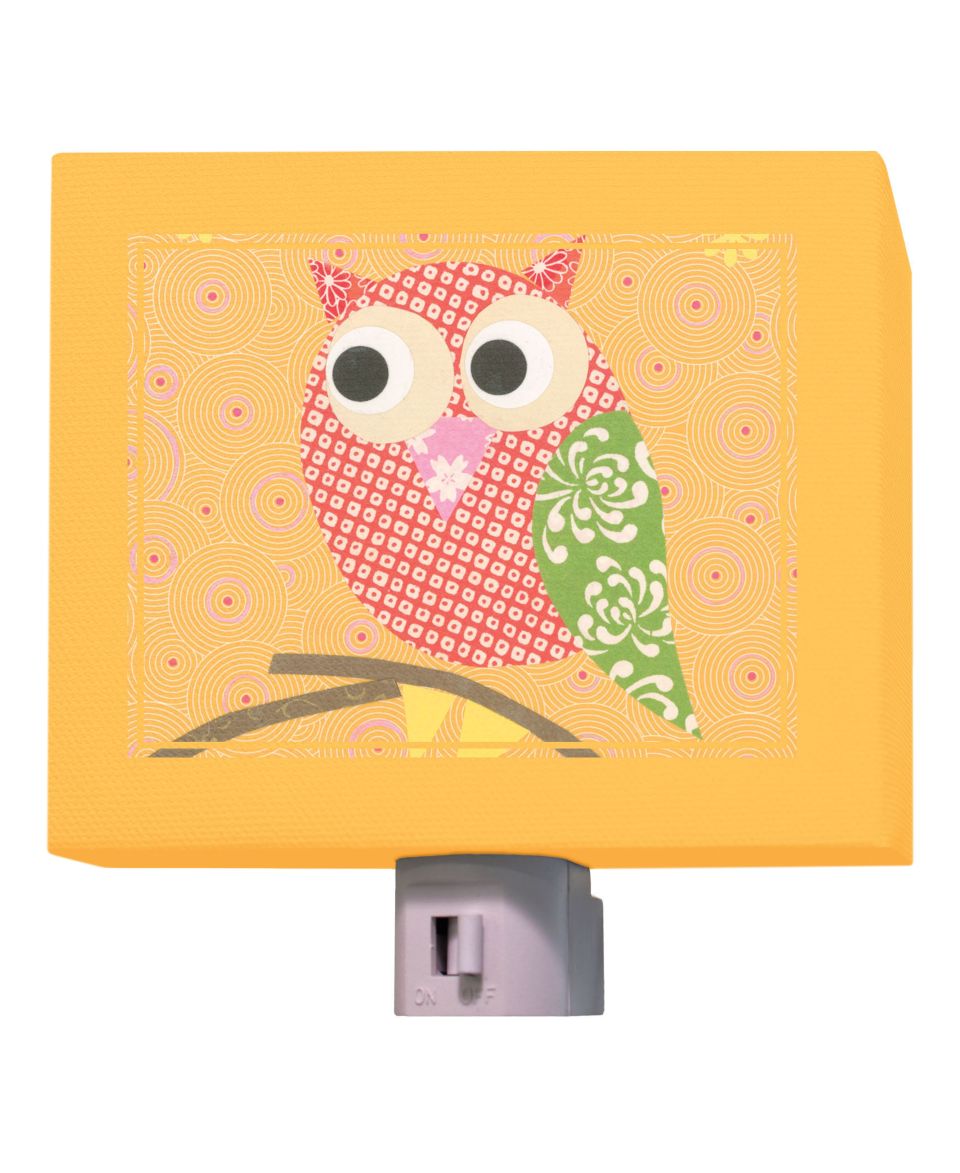 Oopsy Daisy Night Light, Mod Owl on Orange