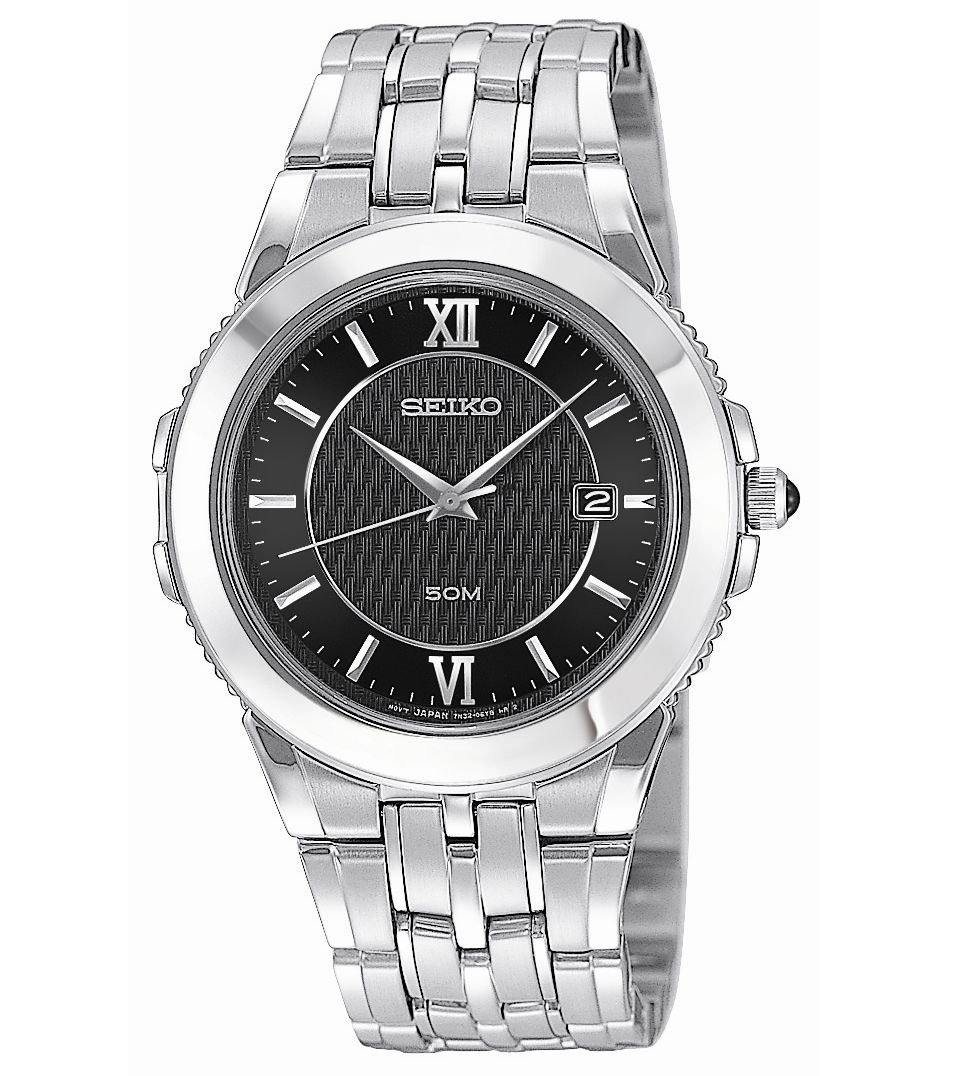 Seiko Watch, Mens Stainless Steel Bracelet SKK637