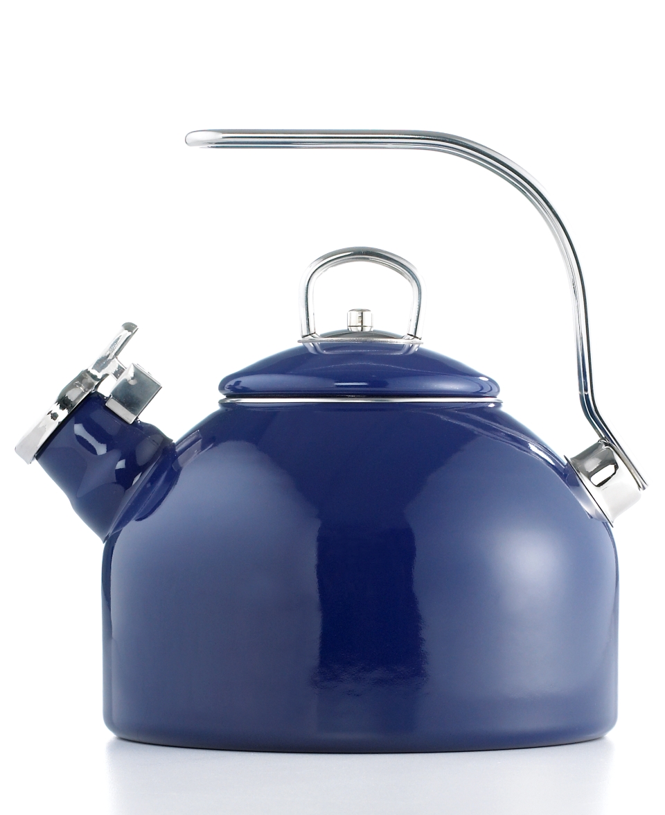 Martha Stewart Collection Tea Kettle, 2.5 Qt. Cobalt