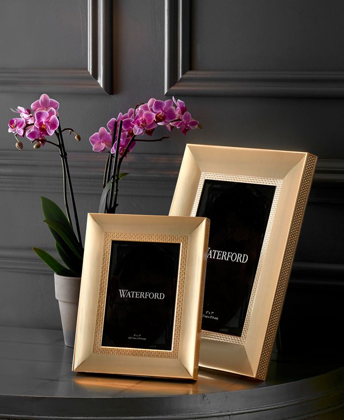 Waterford Lismore Diamond Silver 5" x 7" Frame & Reviews Picture