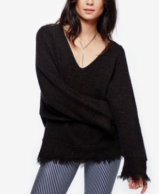 free people fringe sweater