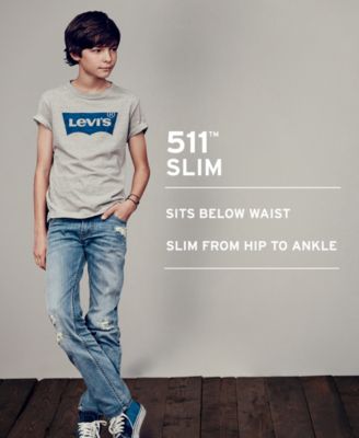 Levi's 511™ Slim Fit Jeans, Big Boys 