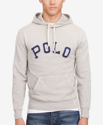 polo fleece hoodie