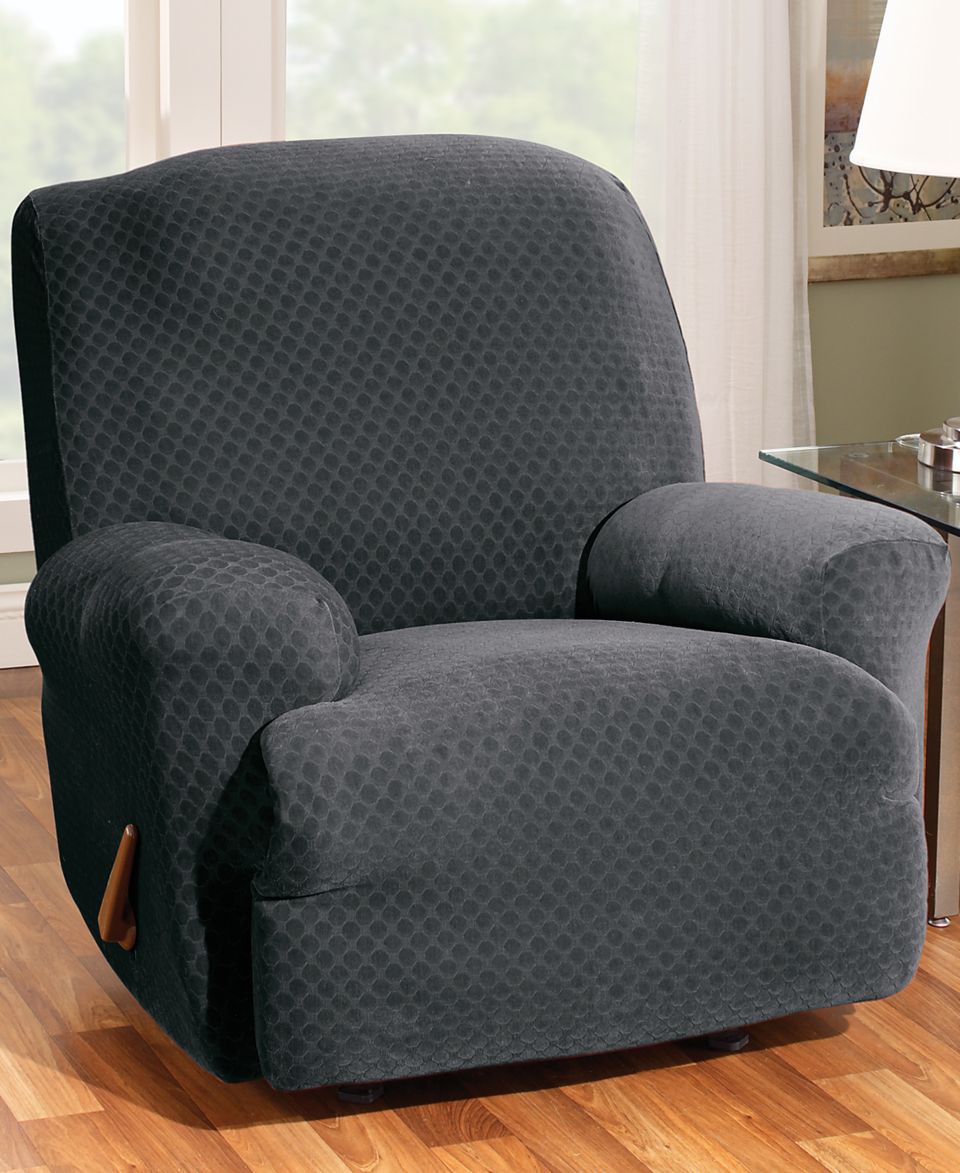 Sure Fit Slipcovers, Stretch Stone Recliner Cover