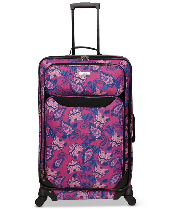 Tag Springfield III Printed 5Pc. Luggage Set, Created for Macy's