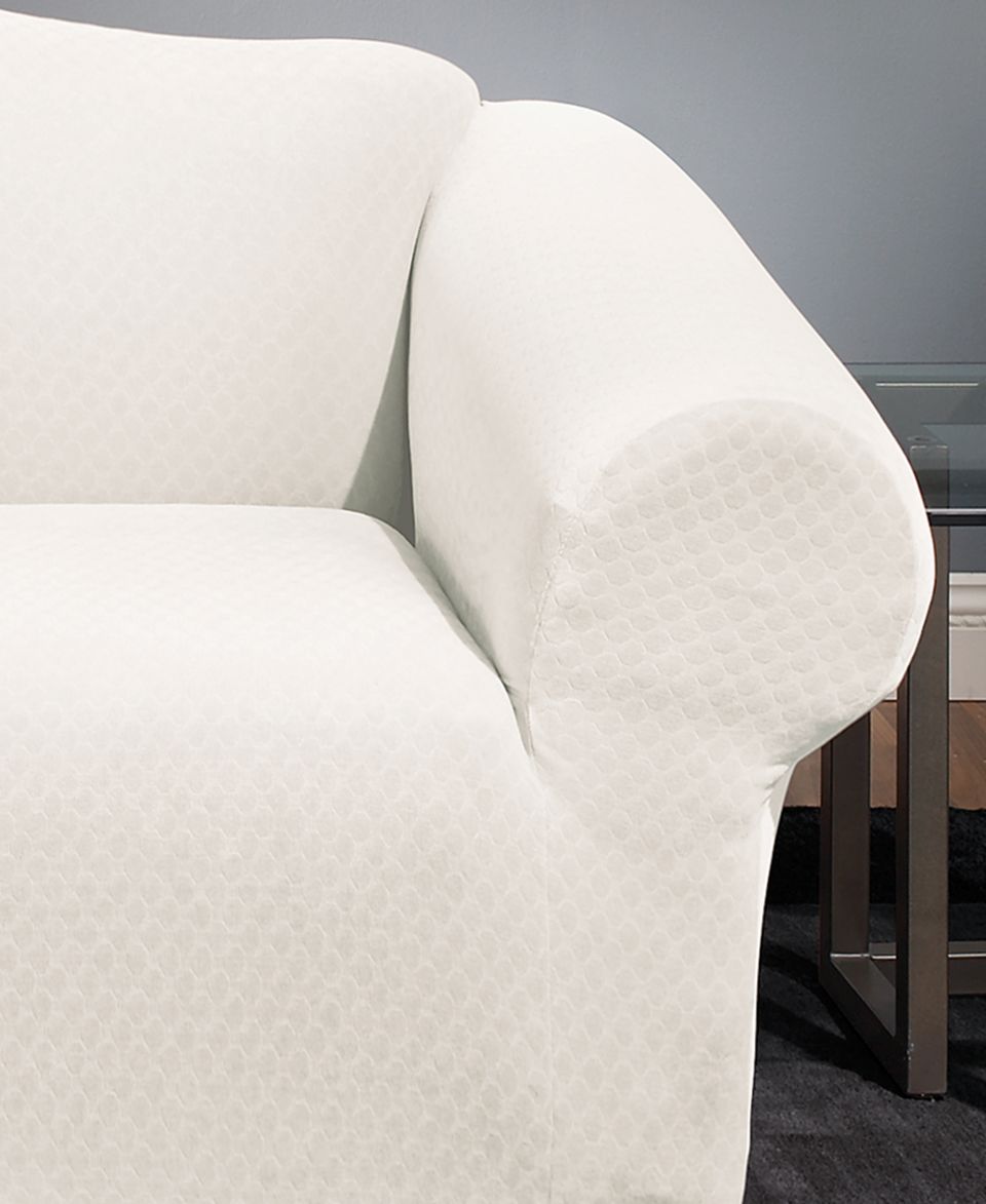 Sure Fit Slipcovers, Stretch Stone Chair Cover   Slipcovers   for the