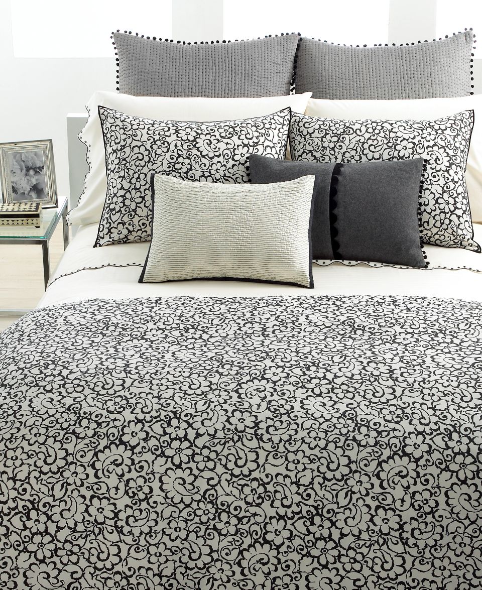 Vera Wang Bedding, French Paisley King Coverlet