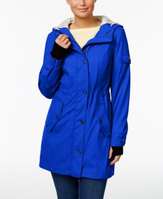 women's balmacaan raincoat