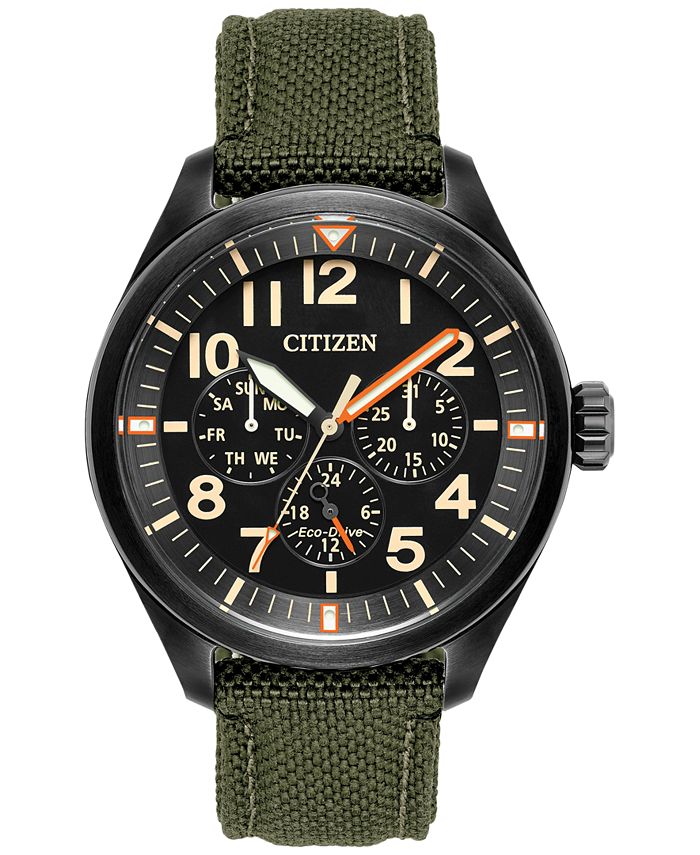 citizen eco drive military watch