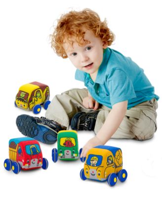 melissa and doug construction vehicle set