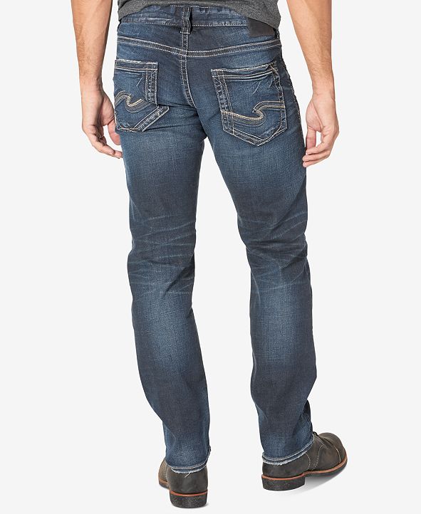 Silver Jeans Co. Men's Eddie Relaxed Fit Taper Jeans & Reviews - Jeans ...