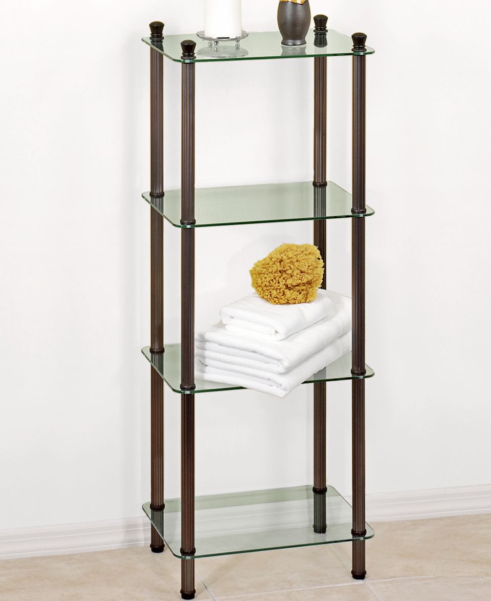 Creative Bath Organization, LEtagere 3 Shelf Storage Tower  