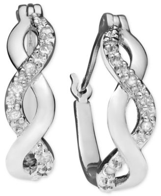 macys sterling silver earrings