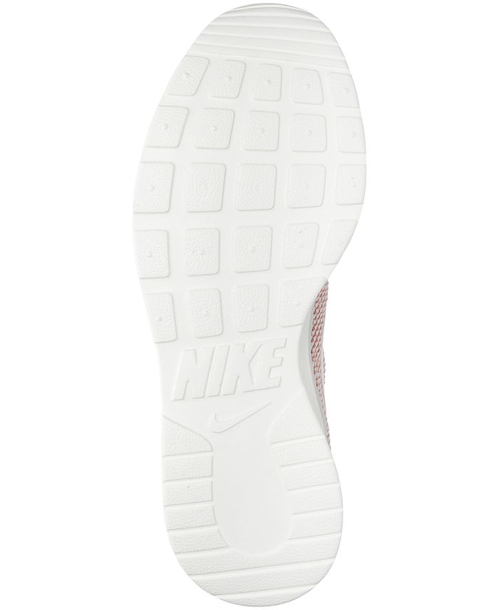 nike tanjun red and black
