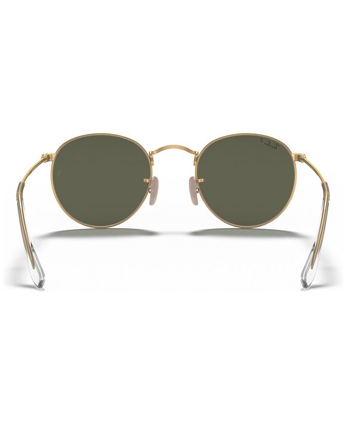 Ray-Ban Polarized Sunglasses , RB3447 ROUND METAL & Reviews ...