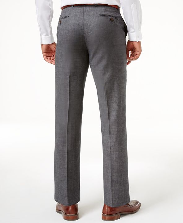 Lauren Ralph Lauren Solid Ultraflex Classic-Fit Dress Pants & Reviews - Pants - Men - Macy's