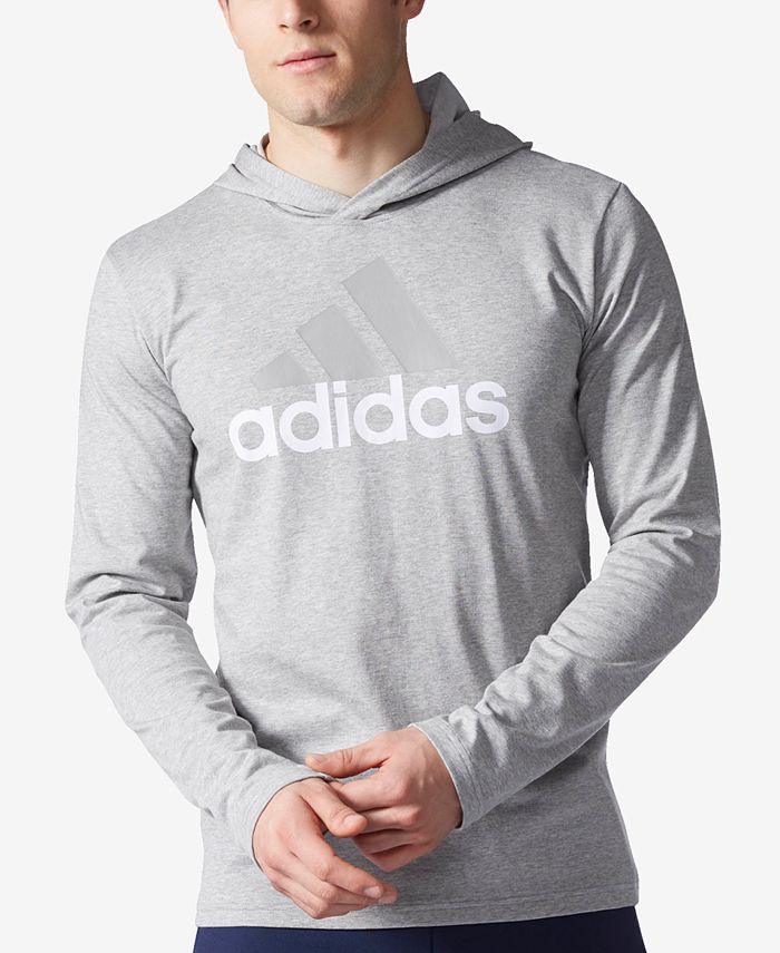 adidas Men's Logo Jersey Hoodie & Reviews TShirts Men Macy's