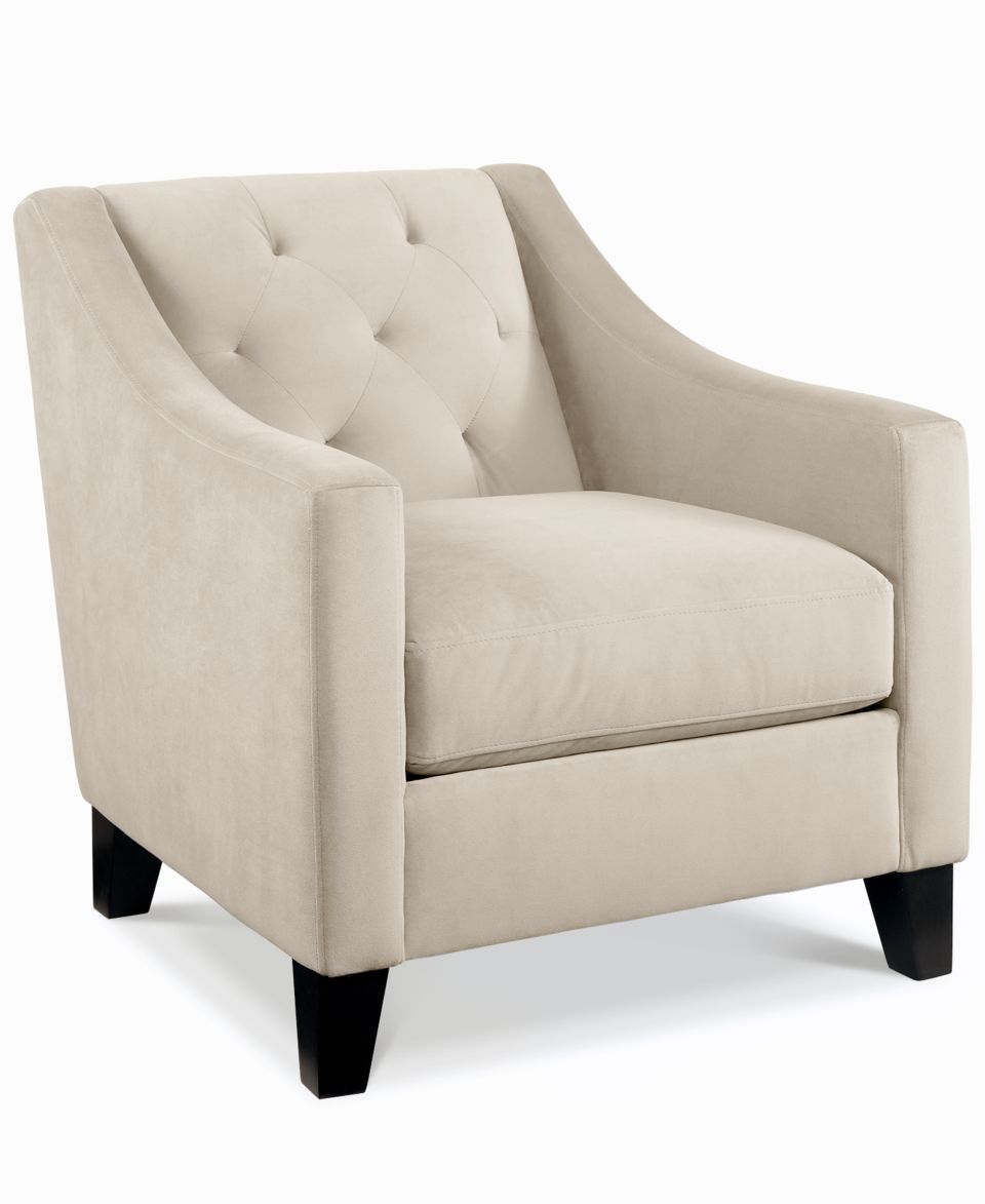 Chloe Fabric Living Room Chair Custom Colors, 31W x 36D x 34H