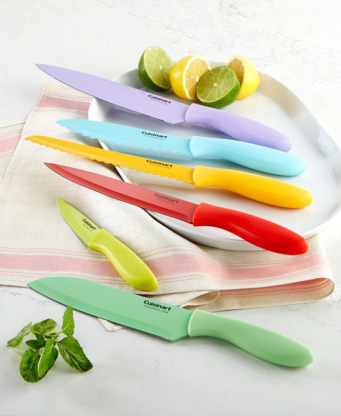 Cuisinart 6 Pc Ceramic Cutlery Set Reviews Cutlery Knives Kitchen Macy S The best knife block sets don't consist of knives so dull you question why you bought them just after two weeks. 6 pc ceramic cutlery set