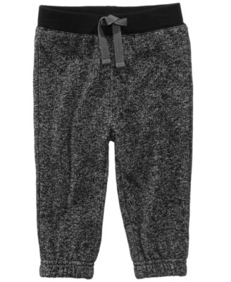 baby boy black jogger pants