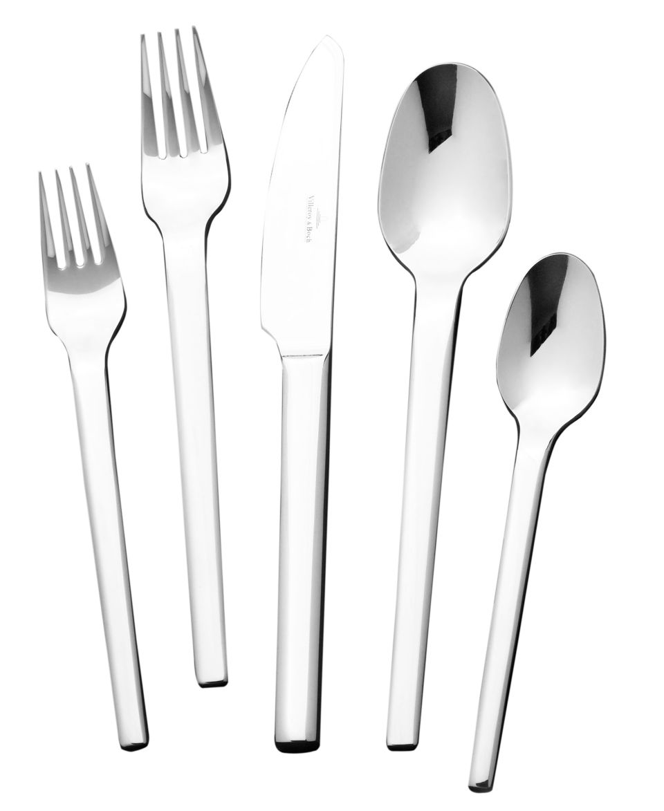 Villeroy & Boch Flatware 18/10, New Wave 64 Piece Set   Flatware