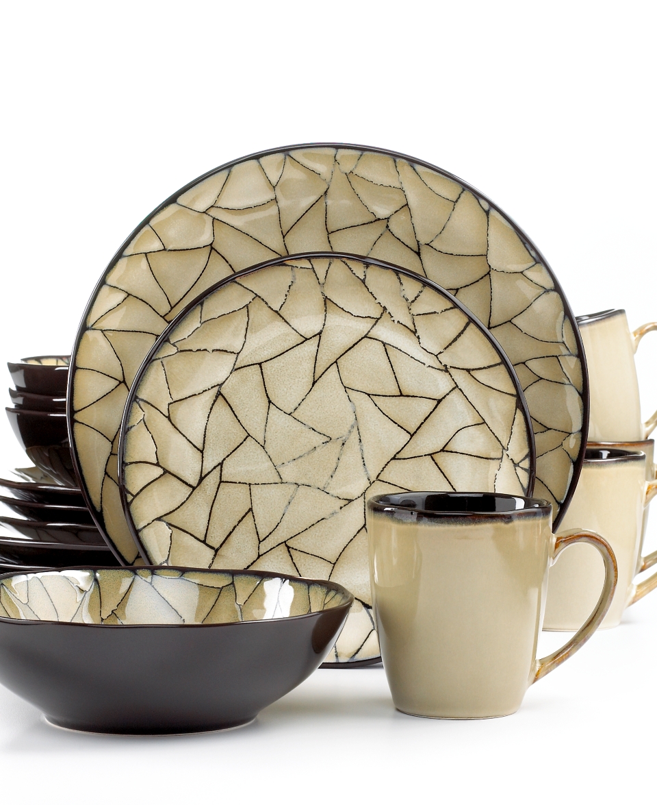 Gibson Dinnerware, Zambezi 16 Piece Set   Casual Dinnerware   Dining