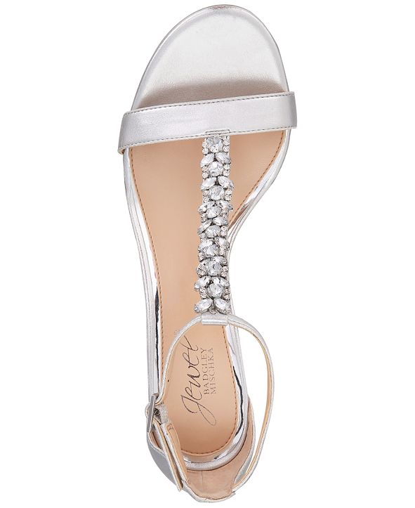 jewel badgley mischka block heel