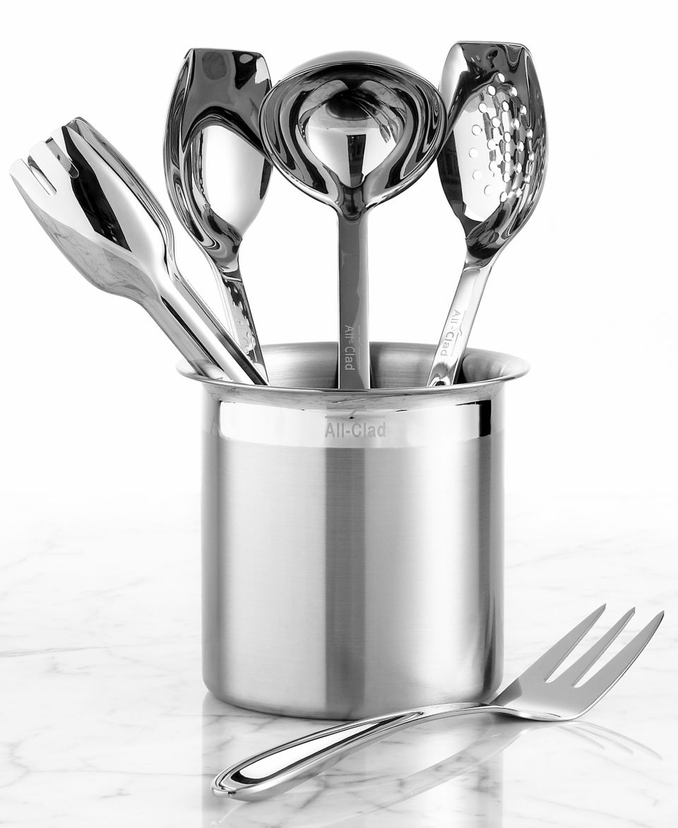 All Clad Stainless Steel Kitchen Tool Set   Cookware   Kitchen   