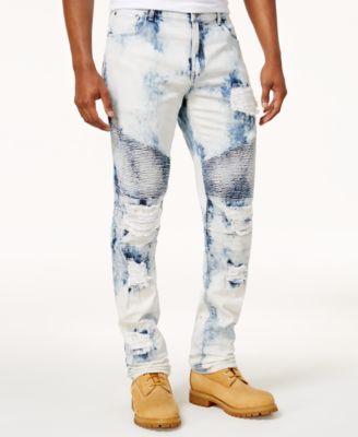 bleached mens jeans
