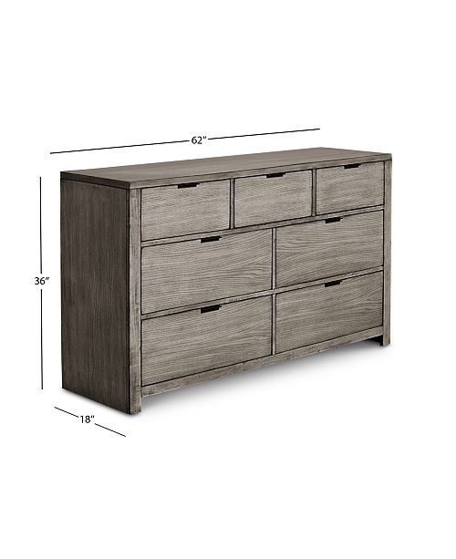 Furniture Tribeca 7 Drawer Dresser Created For Macy S Reviews Furniture Macy S