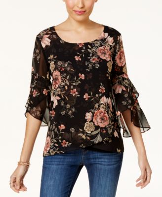 macy's style & co blouses