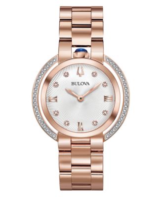 rose gold womens watches