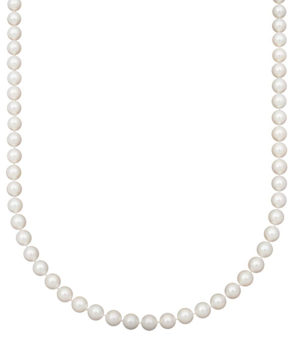 Belle de Mer Pearl Necklace, 16 14k Gold AA Akoya Cultured Pearl