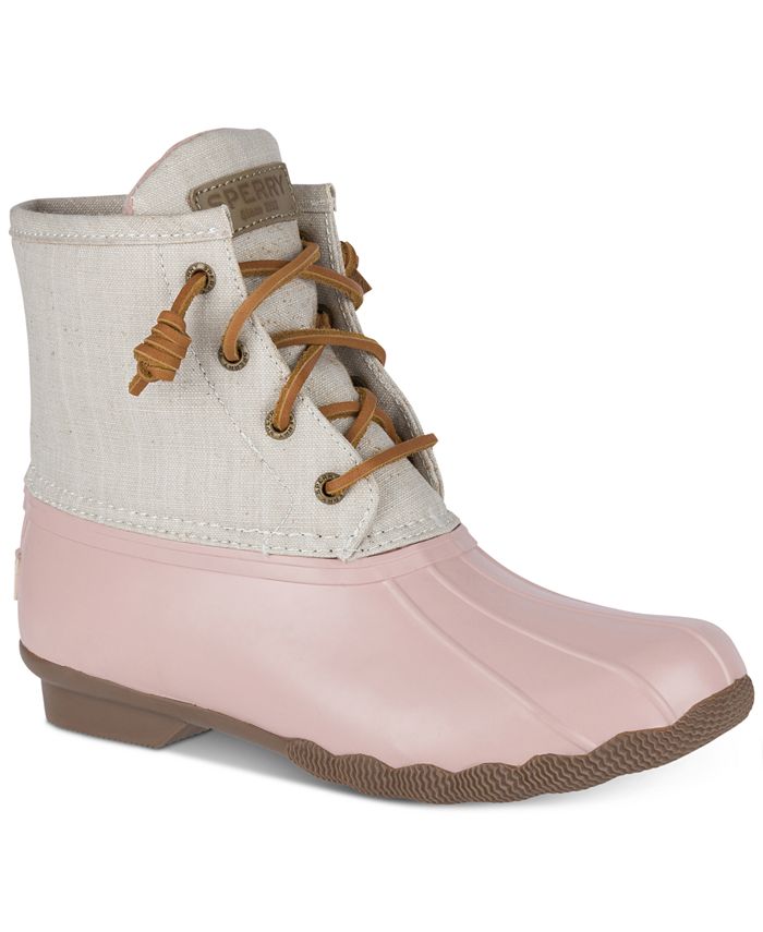 sperry salt water duck booties