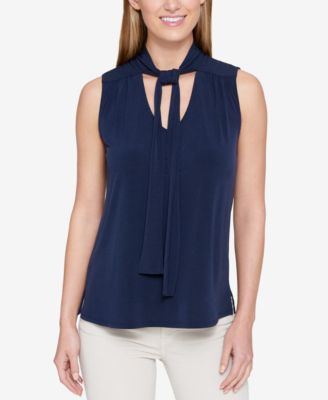 macys sleeveless blouses