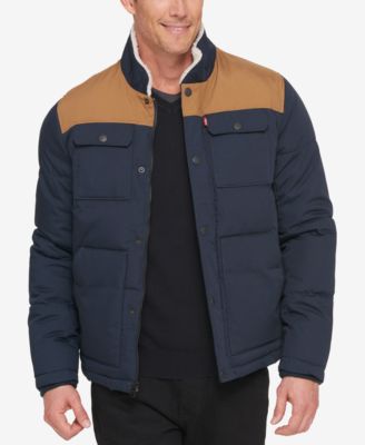 Woodsman Two-Tone Quilted Puffer Jacket 